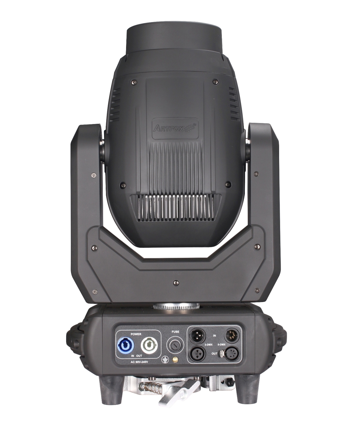 LED Moving Head:Very bright LED beam, 275W White LED